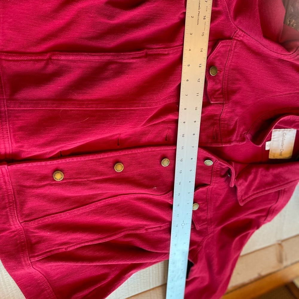 RED DENIM Jacket!  - Picture 12 of 13